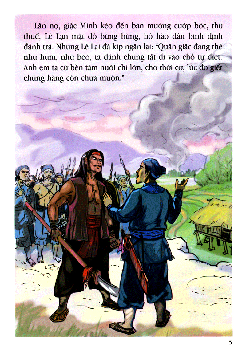 tranh truyện lịch sử việt nam - lê lai (tái bản 2023) - Ảnh 5