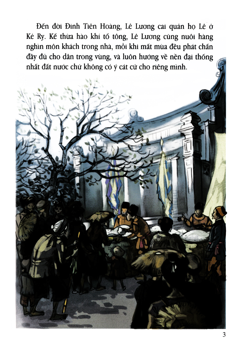 tranh truyện lịch sử việt nam - lê văn hưu (tái bản 2023) - Ảnh 2