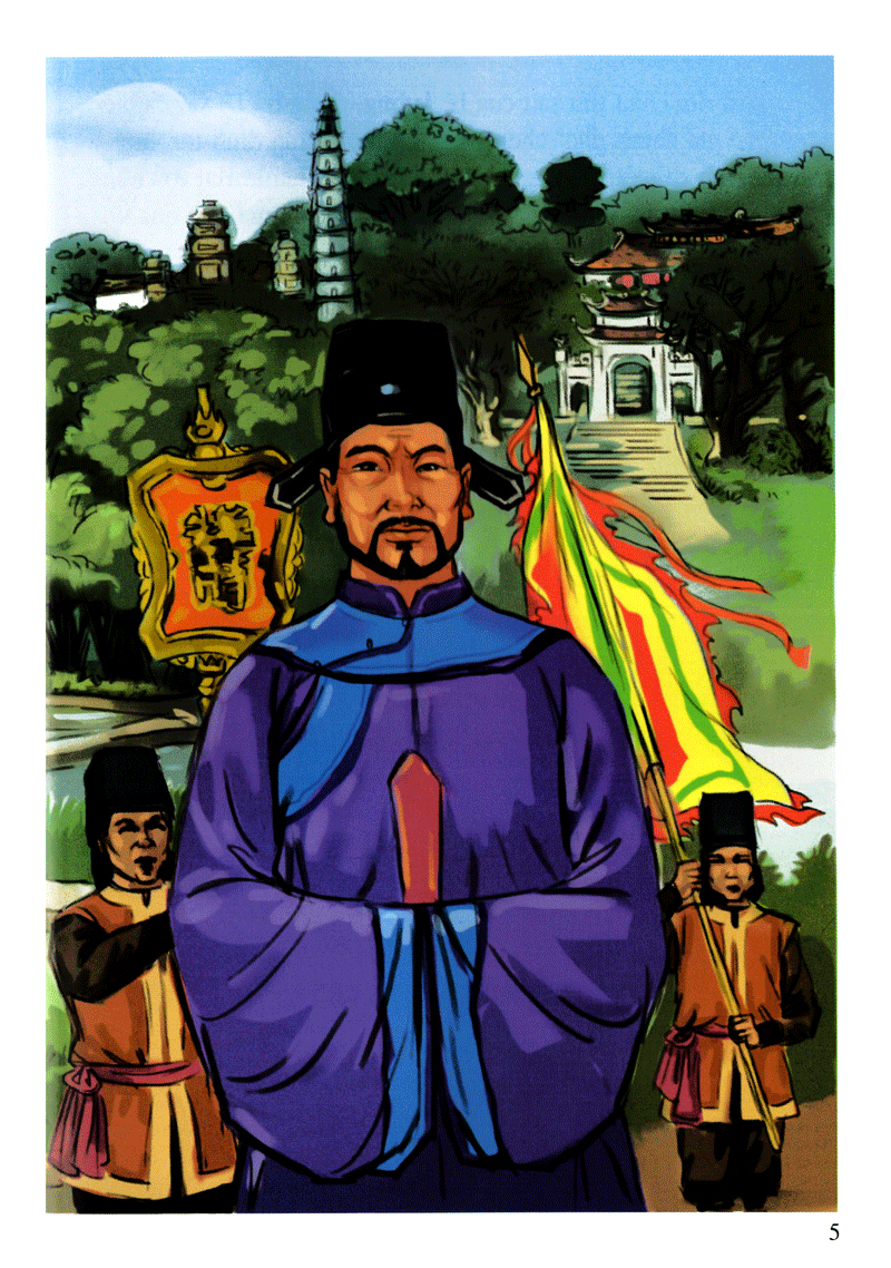 tranh truyện lịch sử việt nam - lê văn hưu (tái bản 2023) - Ảnh 5