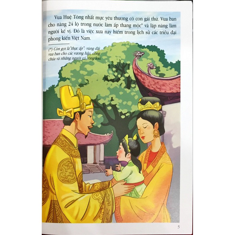 tranh truyện lịch sử việt nam - lý chiêu hoàng - Ảnh 4