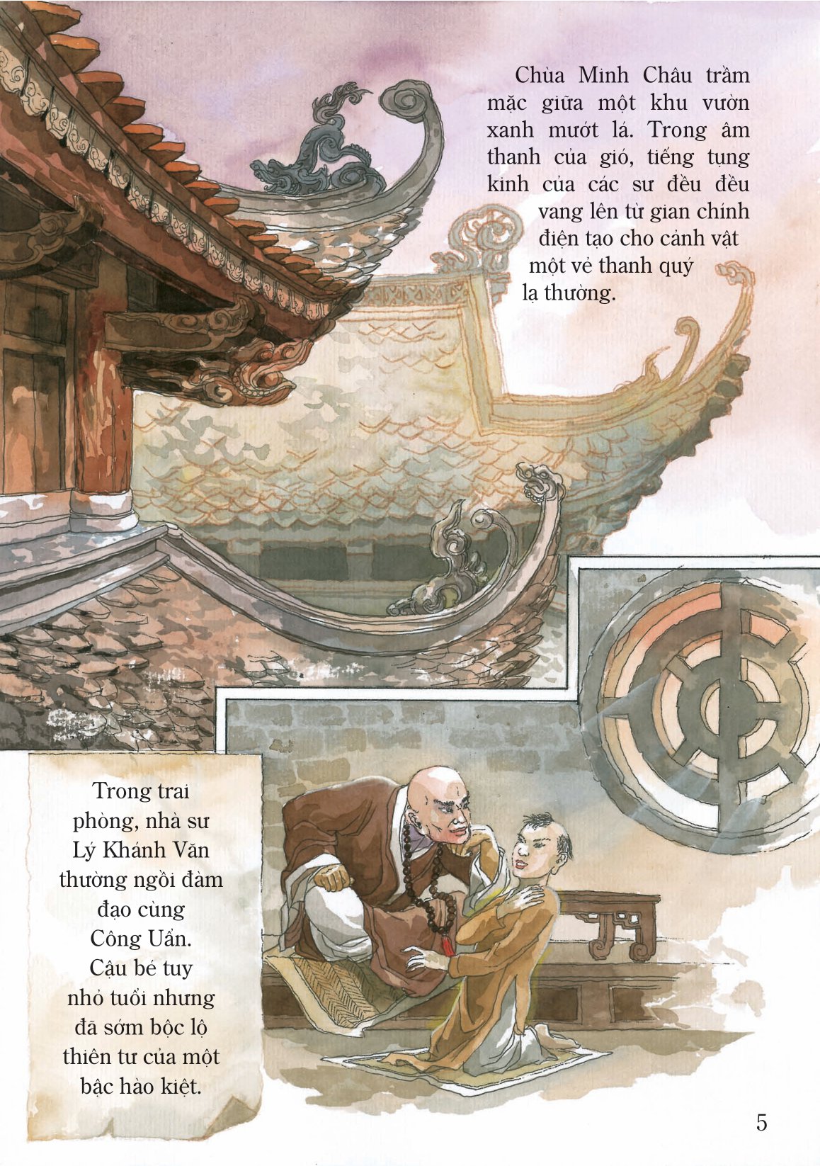 tranh truyện lịch sử việt nam - lý công uẩn (tái bản 2023) - Ảnh 2