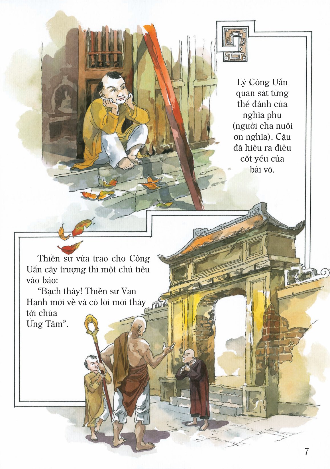 tranh truyện lịch sử việt nam - lý công uẩn (tái bản 2023) - Ảnh 4