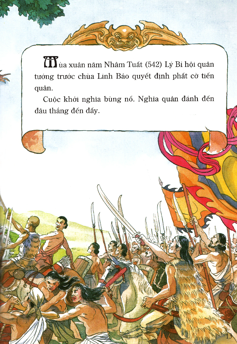 tranh truyện lịch sử việt nam - lý nam đế (tái bản 2023) - Ảnh 13