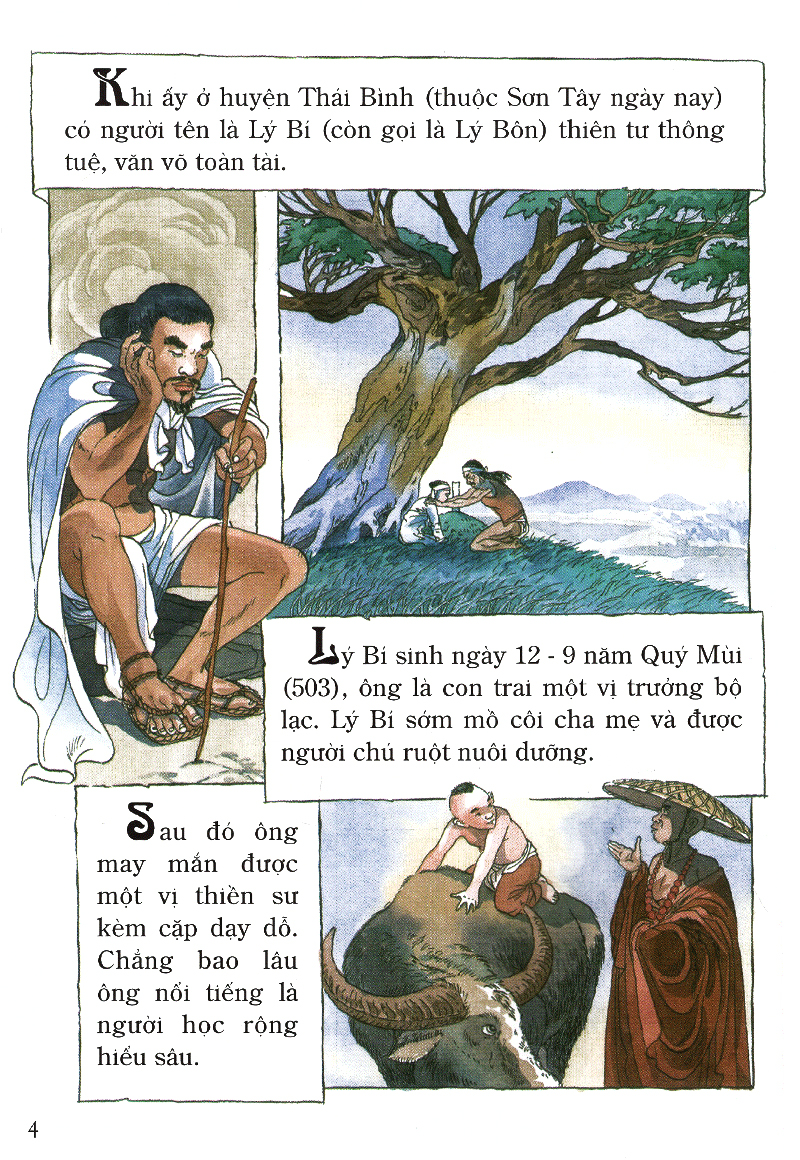tranh truyện lịch sử việt nam - lý nam đế (tái bản 2023) - Ảnh 4