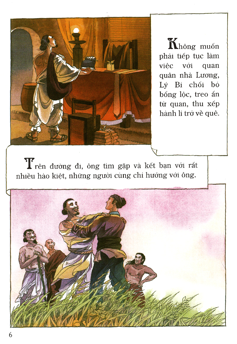 tranh truyện lịch sử việt nam - lý nam đế (tái bản 2023) - Ảnh 6