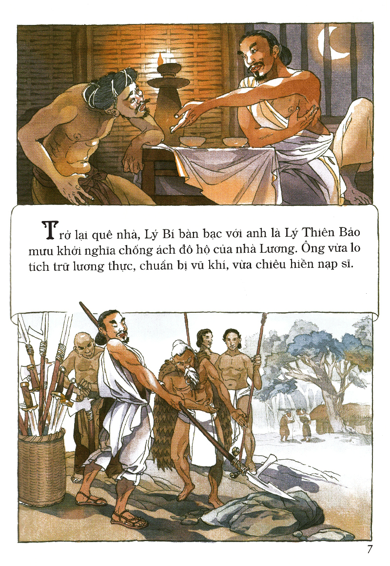 tranh truyện lịch sử việt nam - lý nam đế (tái bản 2023) - Ảnh 7