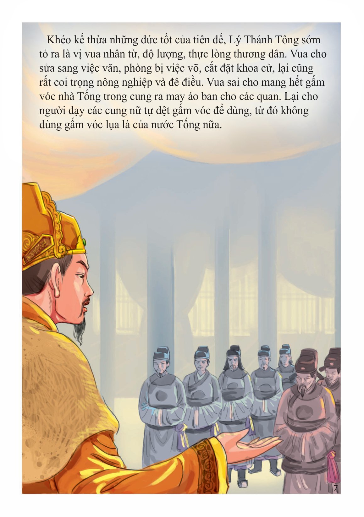 tranh truyện lịch sử việt nam - lý thánh tông (tái bản 2023) - Ảnh 4