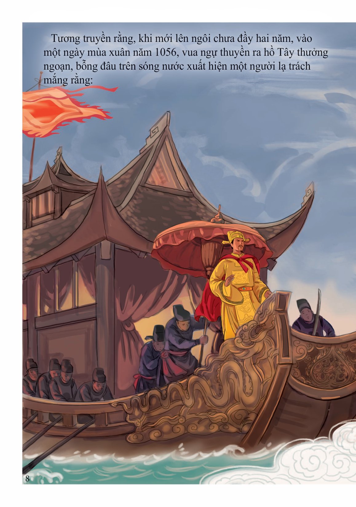 tranh truyện lịch sử việt nam - lý thánh tông (tái bản 2023) - Ảnh 5