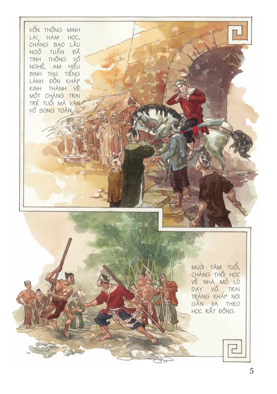 tranh truyện lịch sử việt nam - lý thường kiệt (tái bản 2023) - Ảnh 2