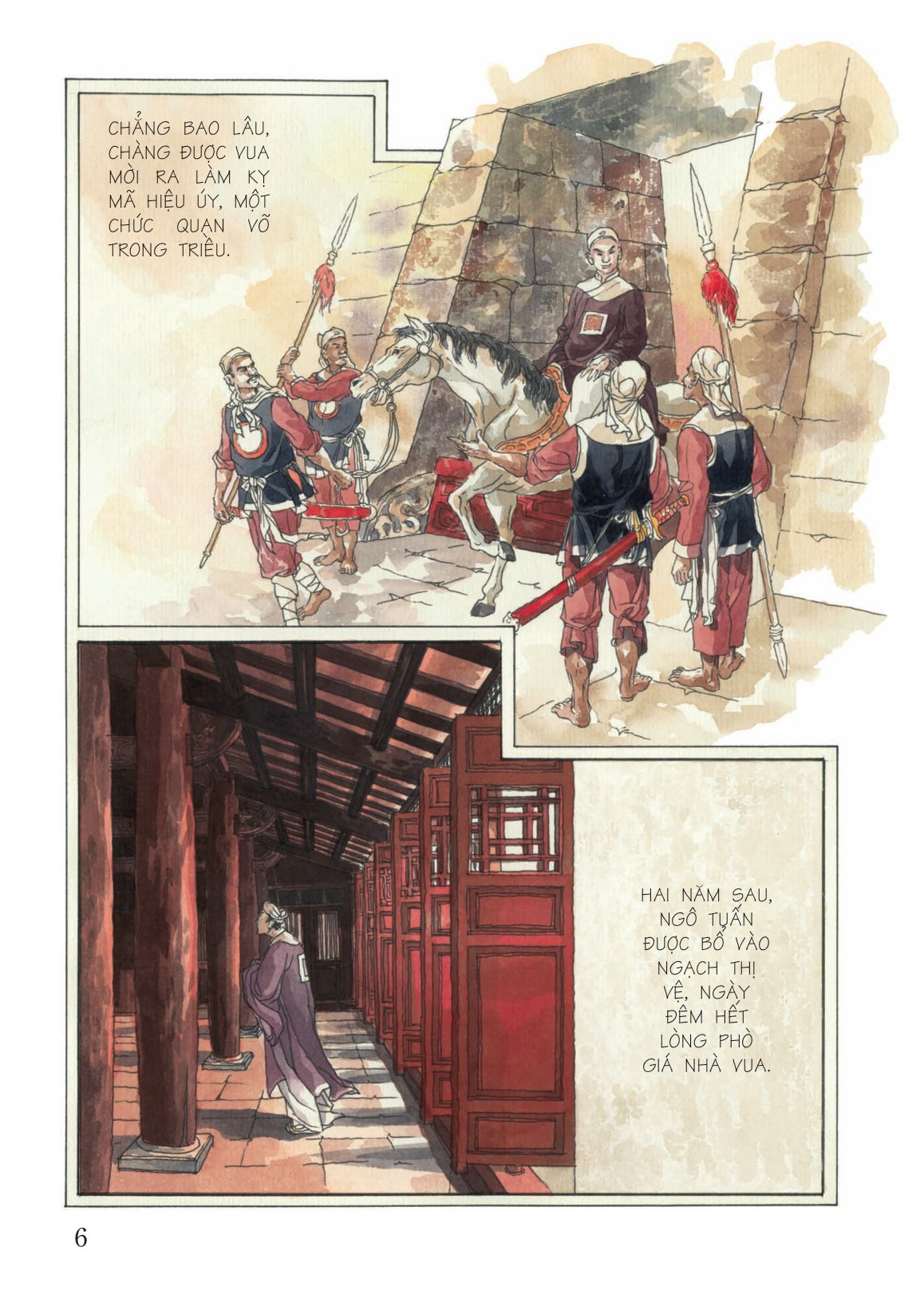 tranh truyện lịch sử việt nam - lý thường kiệt (tái bản 2023) - Ảnh 3