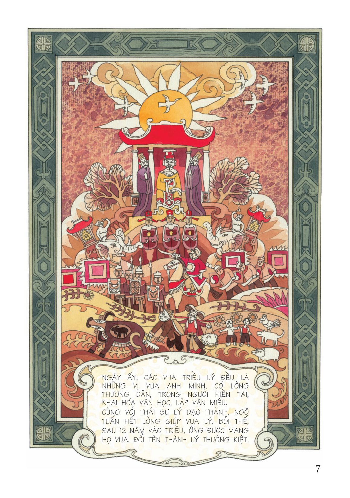 tranh truyện lịch sử việt nam - lý thường kiệt (tái bản 2023) - Ảnh 4
