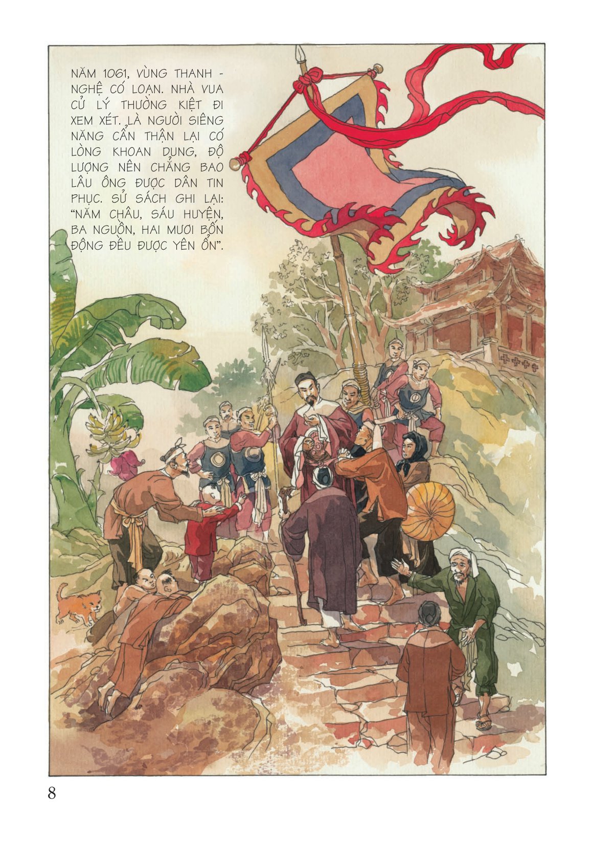 tranh truyện lịch sử việt nam - lý thường kiệt (tái bản 2023) - Ảnh 5