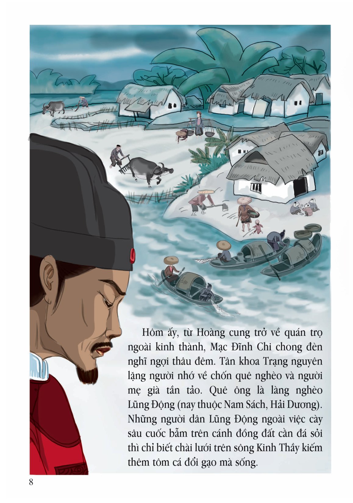 tranh truyện lịch sử việt nam - mạc đĩnh chi (tái bản 2023) - Ảnh 5