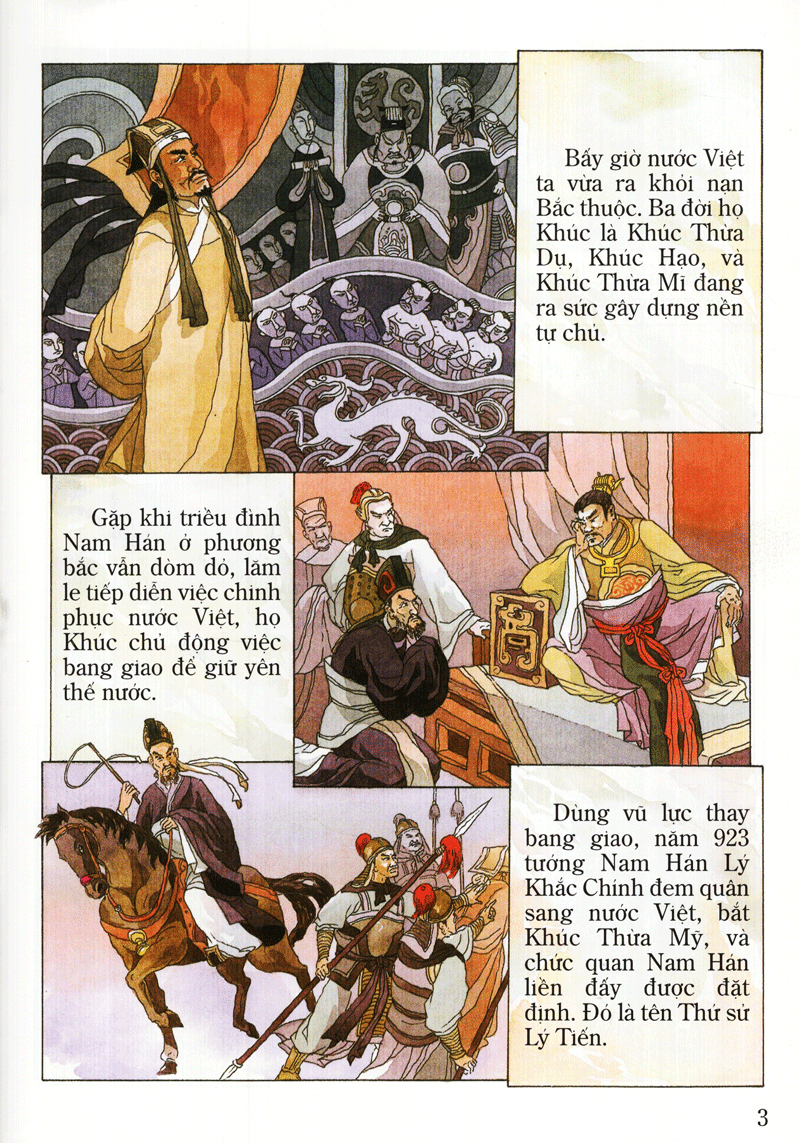 tranh truyện lịch sử việt nam - ngô quyền (tái bản 2023) - Ảnh 3
