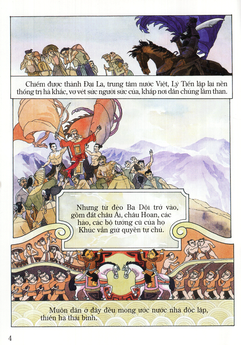 tranh truyện lịch sử việt nam - ngô quyền (tái bản 2023) - Ảnh 4