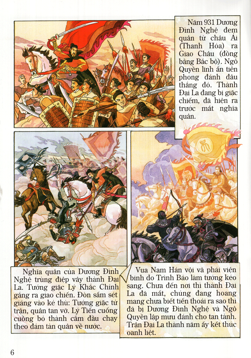 tranh truyện lịch sử việt nam - ngô quyền (tái bản 2023) - Ảnh 6