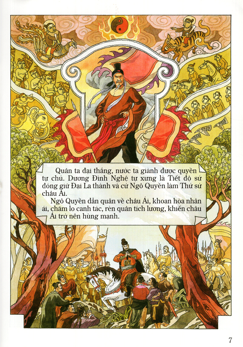 tranh truyện lịch sử việt nam - ngô quyền (tái bản 2023) - Ảnh 7