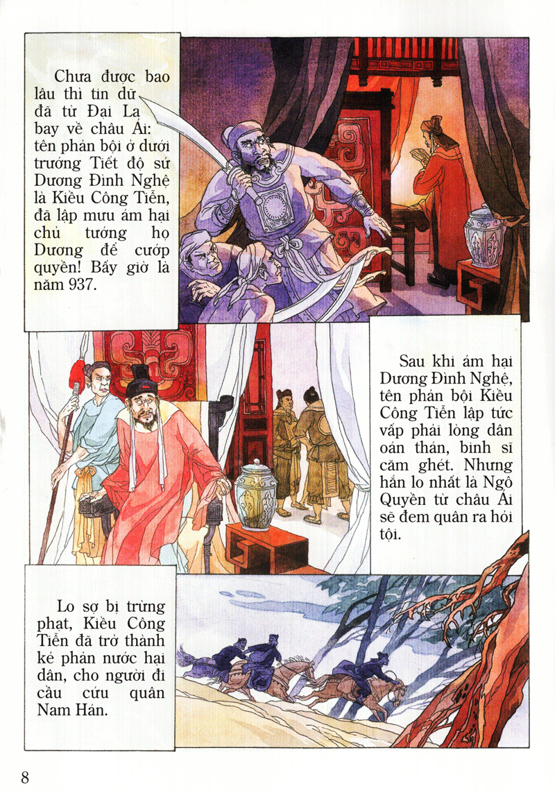 tranh truyện lịch sử việt nam - ngô quyền (tái bản 2023) - Ảnh 8