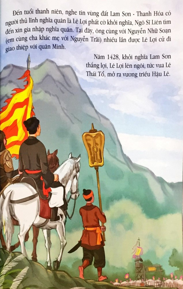tranh truyện lịch sử việt nam - ngô sĩ liên (tái bản 2023) - Ảnh 2