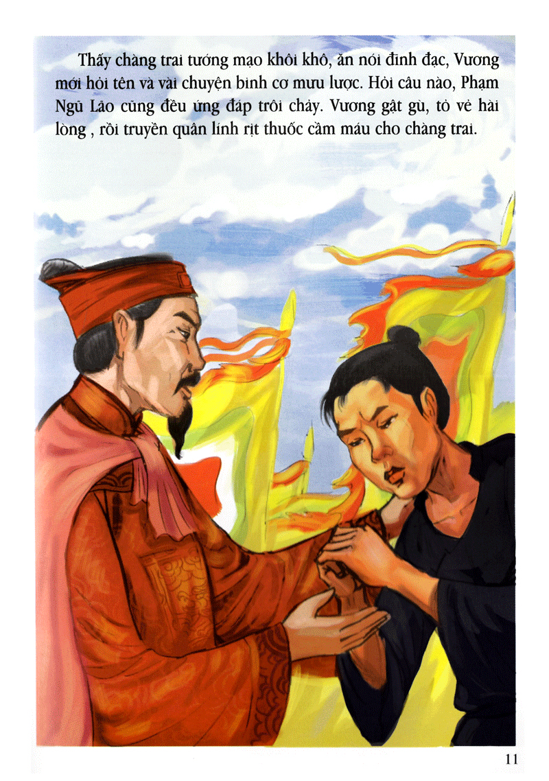 tranh truyện lịch sử việt nam - phạm ngũ lão (tái bản 2023) - Ảnh 10