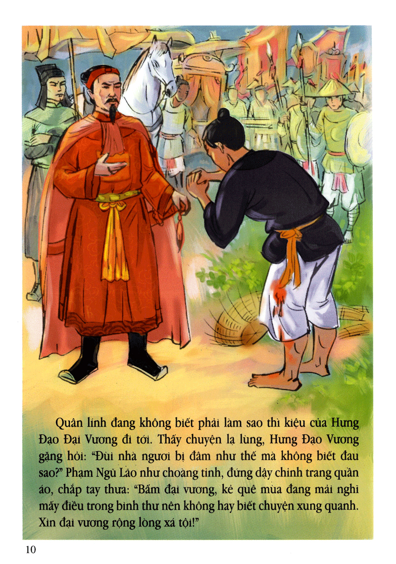 tranh truyện lịch sử việt nam - phạm ngũ lão (tái bản 2023) - Ảnh 9