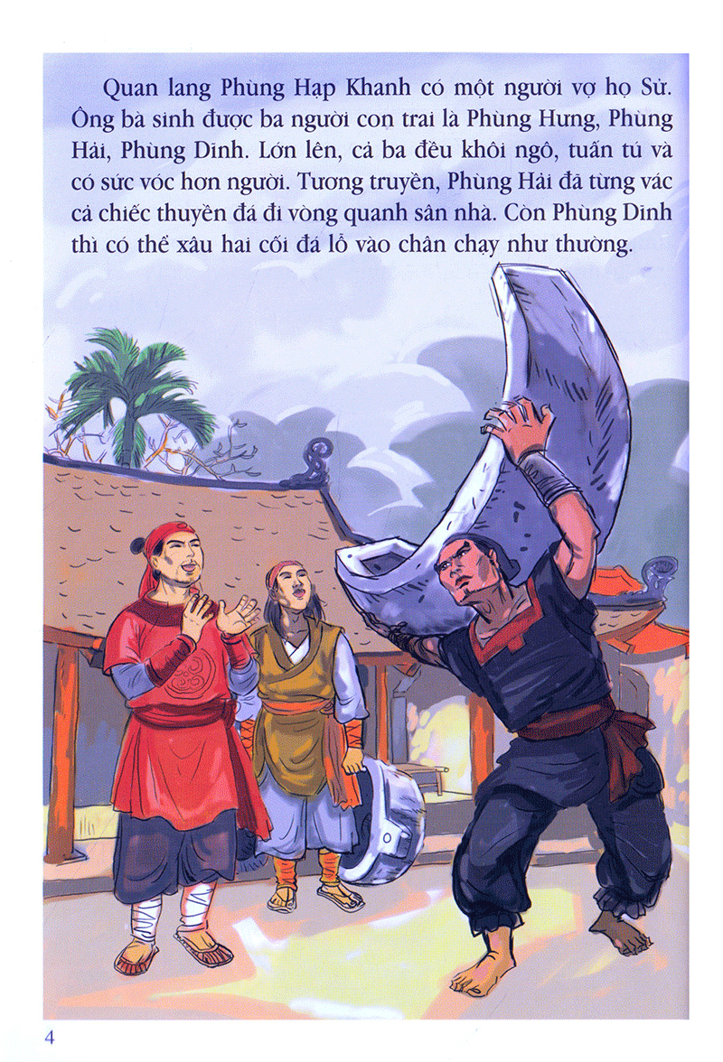 tranh truyện lịch sử việt nam - phùng hưng (tái bản 2023) - Ảnh 4