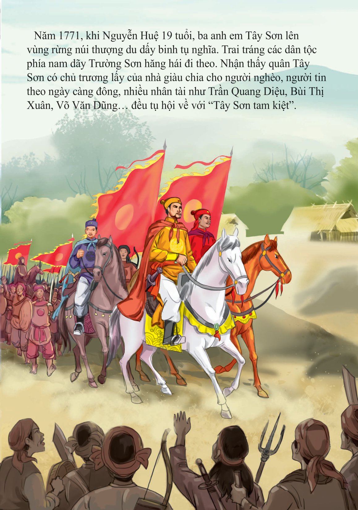 tranh truyện lịch sử việt nam - quang trung (tái bản 2023) - Ảnh 2