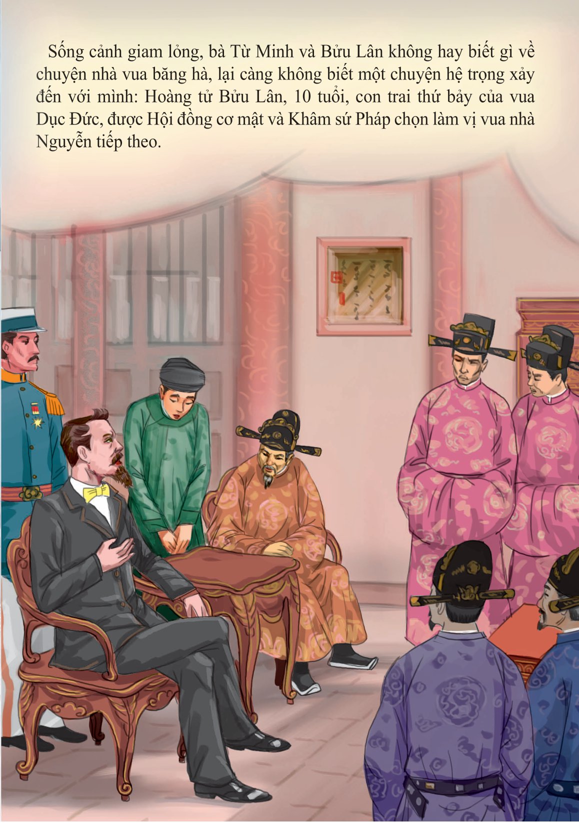 tranh truyện lịch sử việt nam - thành thái (tái bản 2023) - Ảnh 2