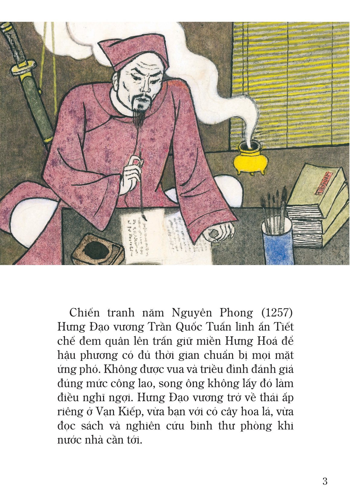 tranh truyện lịch sử việt nam - trần hưng đạo (tái bản 2023) - Ảnh 2