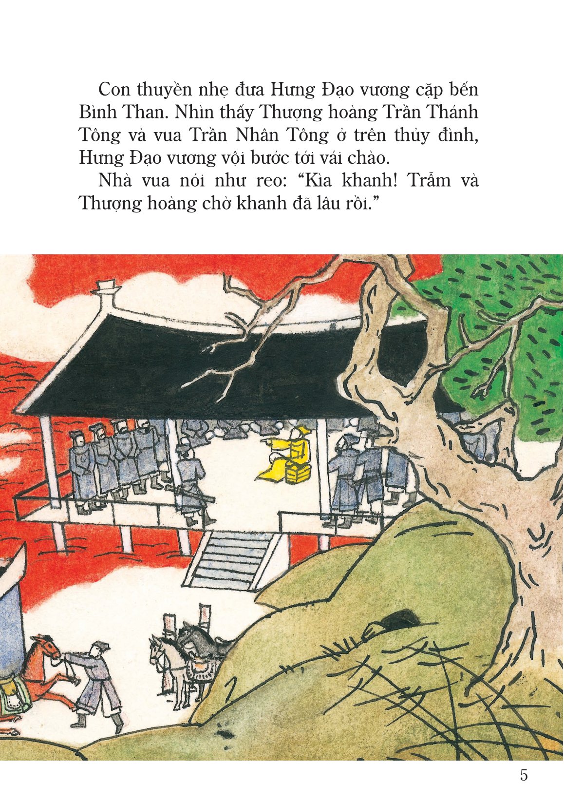 tranh truyện lịch sử việt nam - trần hưng đạo (tái bản 2023) - Ảnh 4