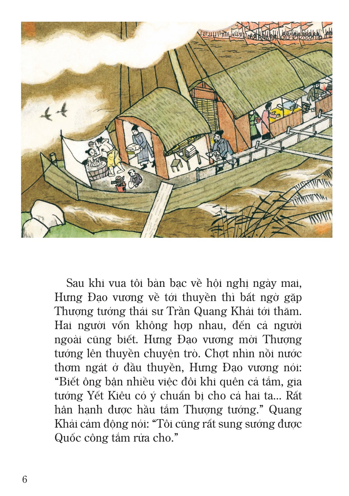 tranh truyện lịch sử việt nam - trần hưng đạo (tái bản 2023) - Ảnh 5