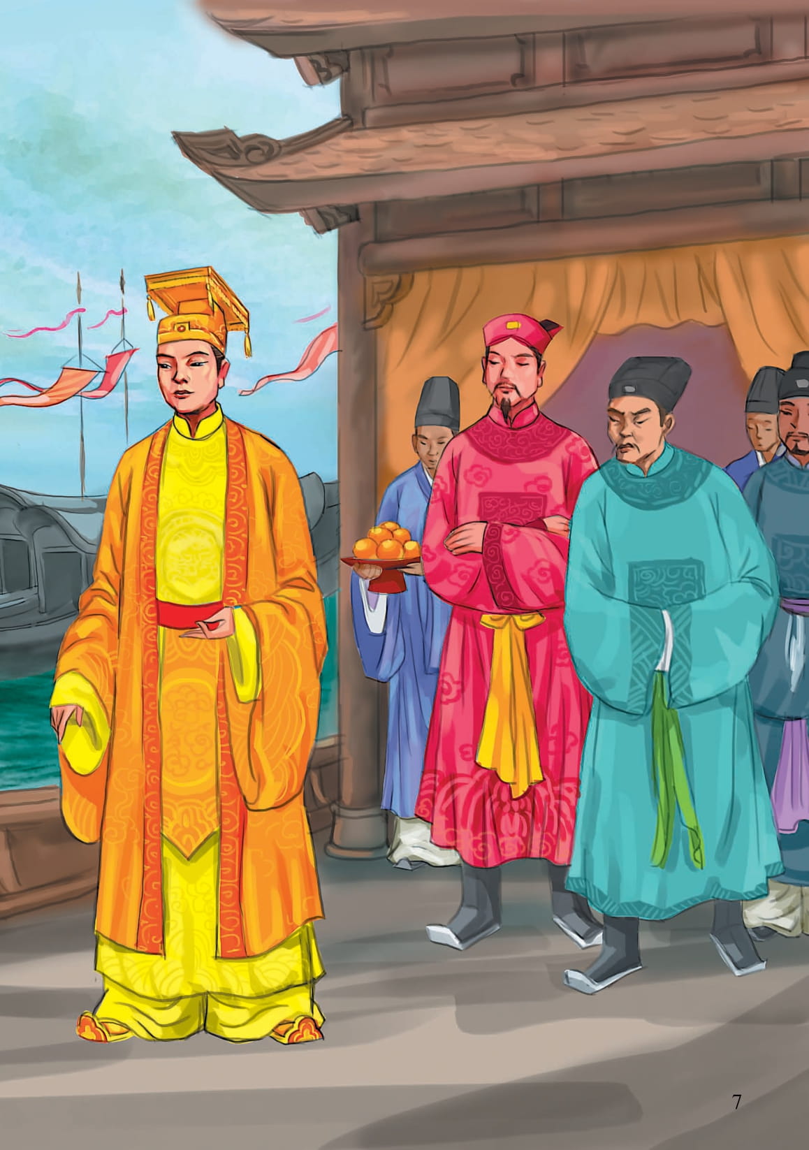 tranh truyện lịch sử việt nam - trần quốc toản (tái bản 2023) - Ảnh 5