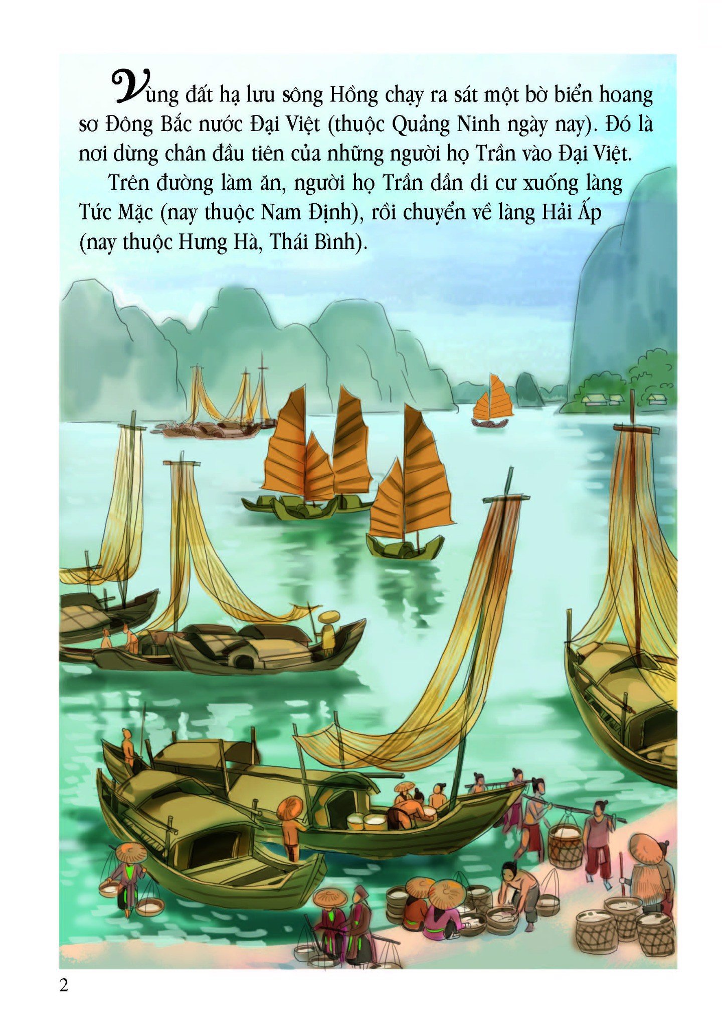 tranh truyện lịch sử việt nam - trần thái tông (tái bản 2023) - Ảnh 3