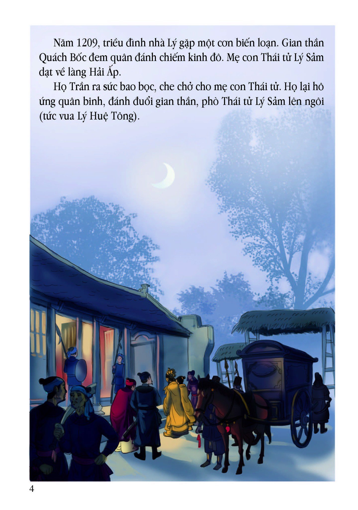 tranh truyện lịch sử việt nam - trần thái tông (tái bản 2023) - Ảnh 5