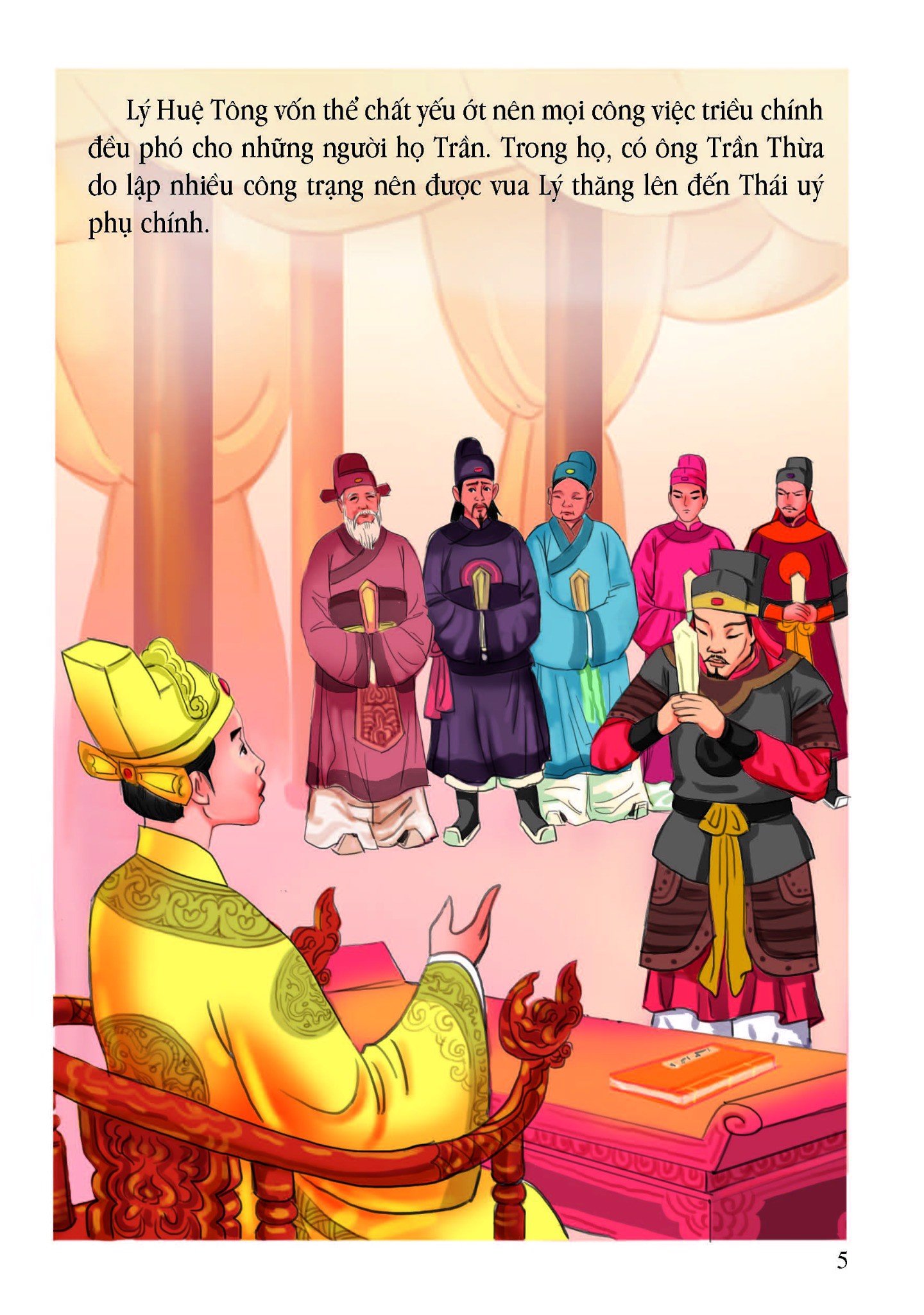 tranh truyện lịch sử việt nam - trần thái tông (tái bản 2023) - Ảnh 6