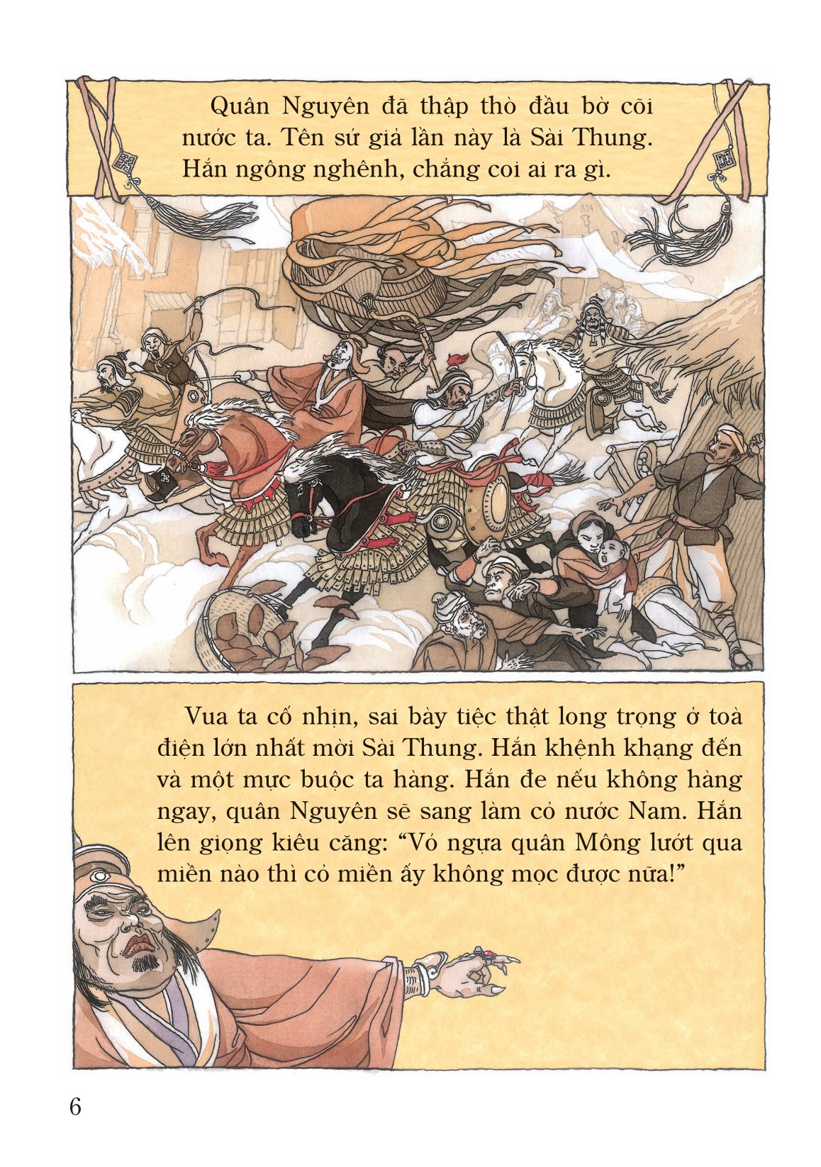 tranh truyện lịch sử việt nam - yết kiêu - dã tượng (tái bản 2023) - Ảnh 3