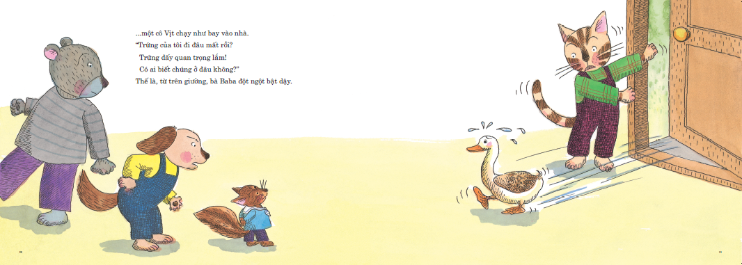 tranh truyện nhật bản cho bé - trứng vịt (tái bản 2023) - Ảnh 6