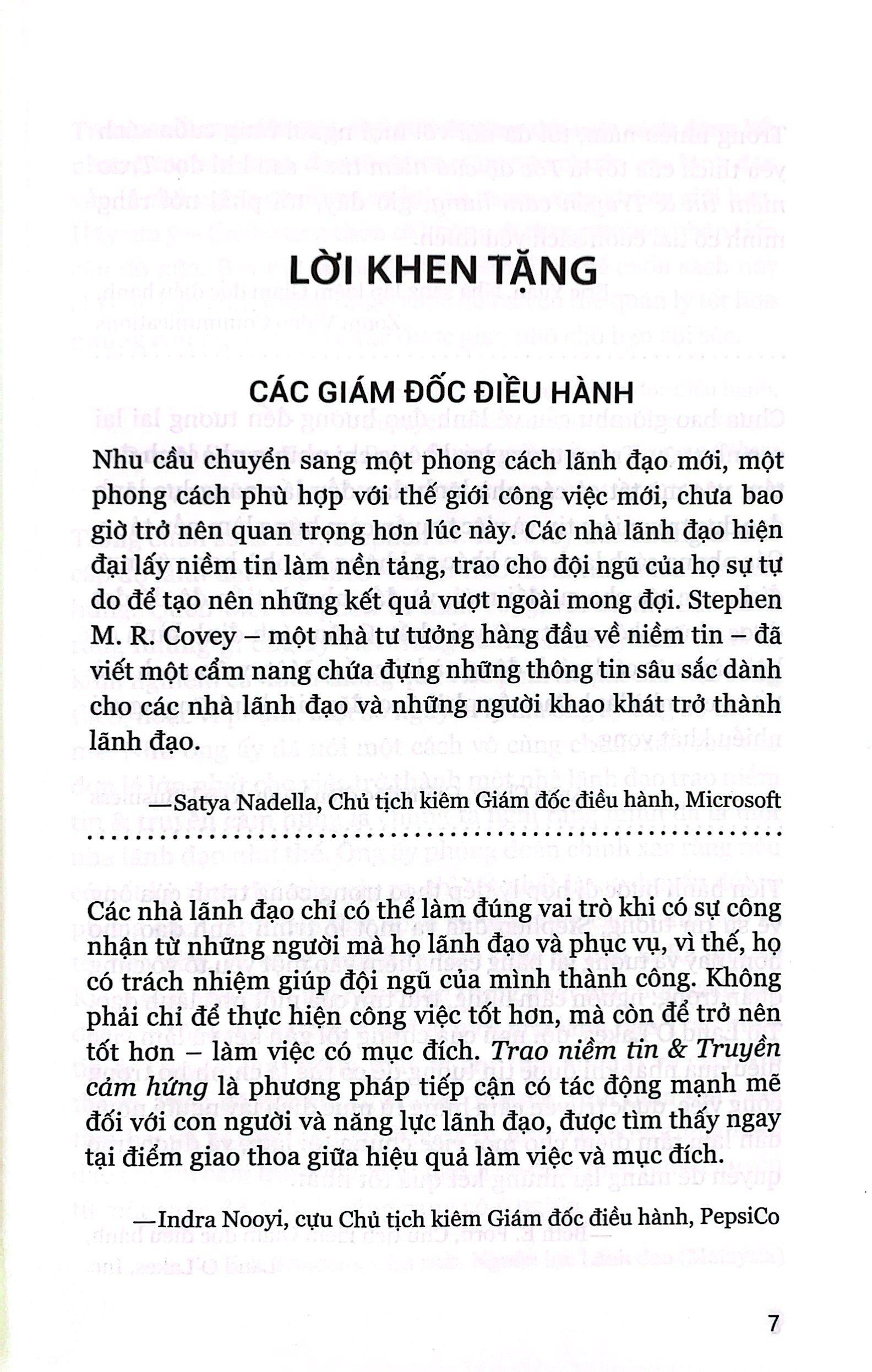 trao niềm tin và truyền cảm hứng - trust and inspire - Ảnh 6