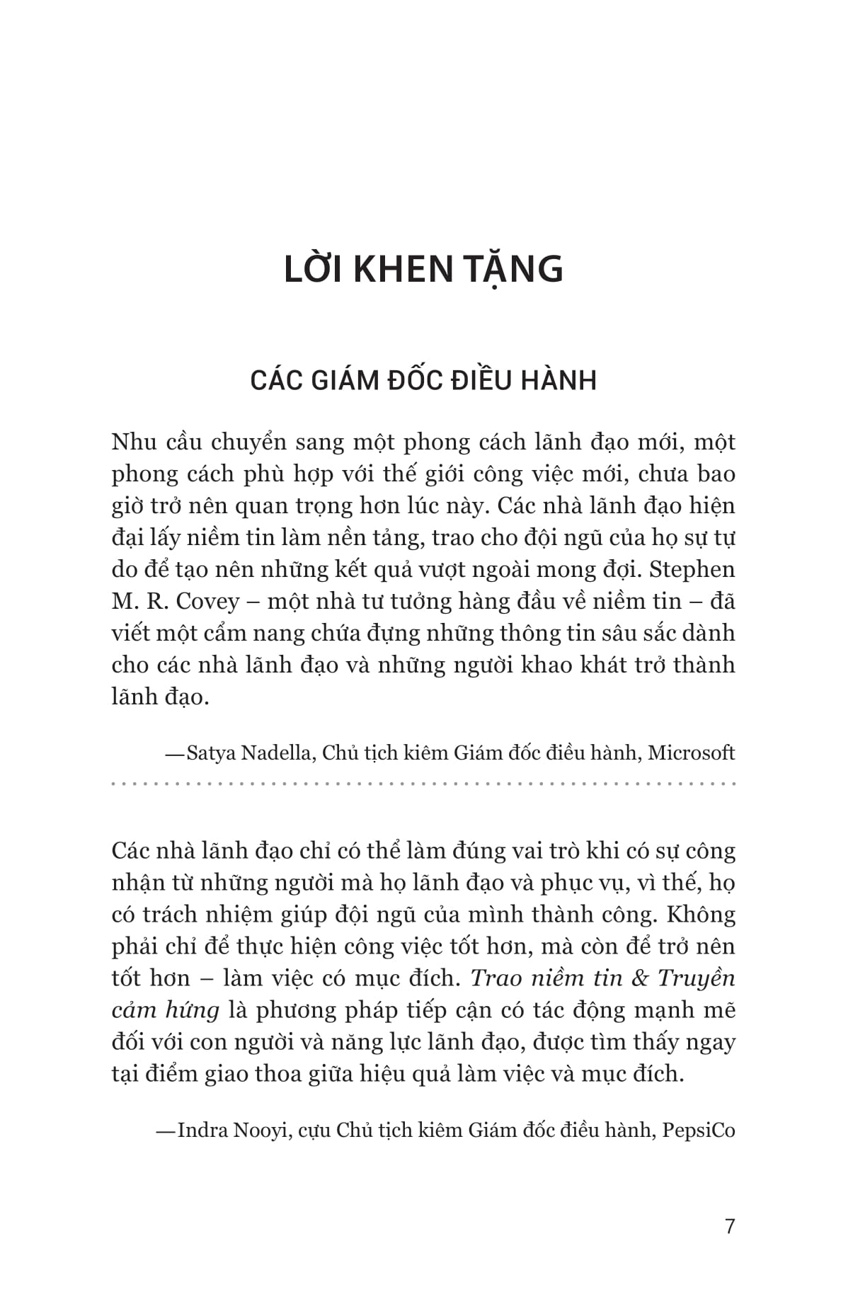 trao niềm tin và truyền cảm hứng - trust and inspire - Ảnh 7