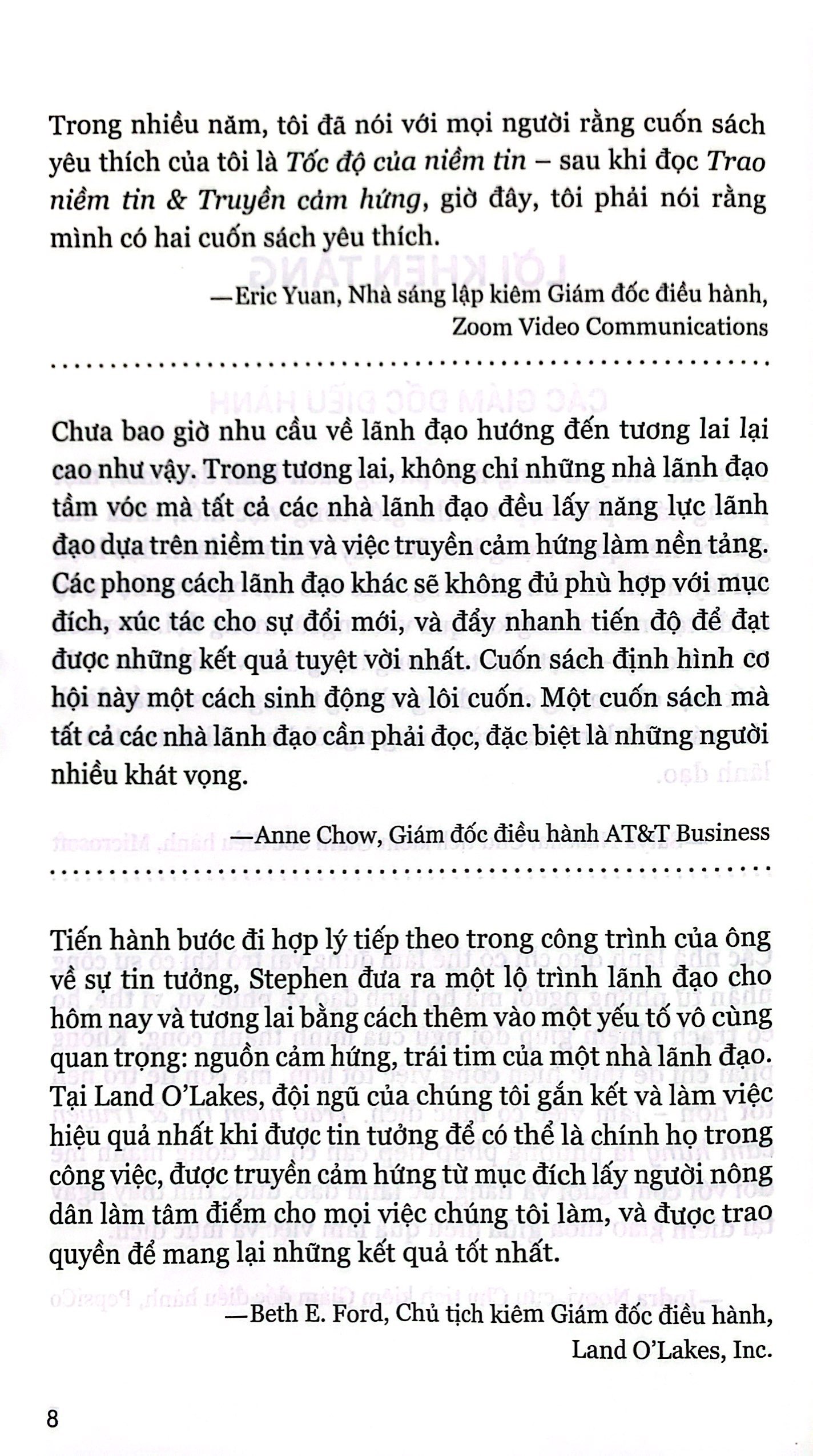 trao niềm tin và truyền cảm hứng - trust and inspire - Ảnh 8