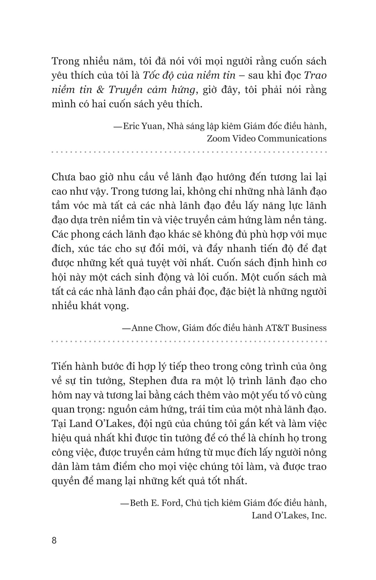 trao niềm tin và truyền cảm hứng - trust and inspire - Ảnh 9