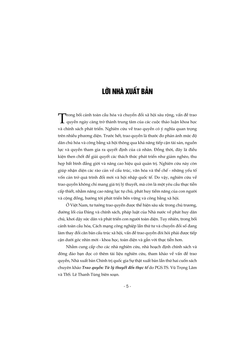 Trao Quyền - Từ Lý Thuyết Đến Thực Tế - Ảnh 5