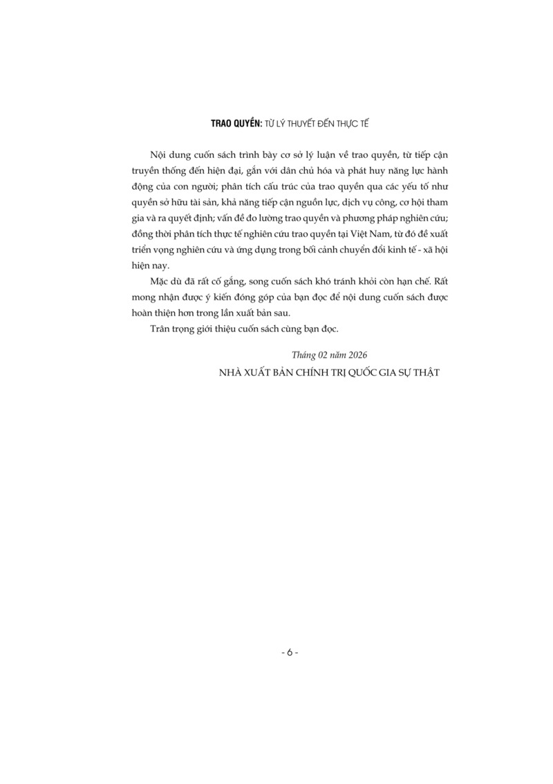 Trao Quyền - Từ Lý Thuyết Đến Thực Tế - Ảnh 6