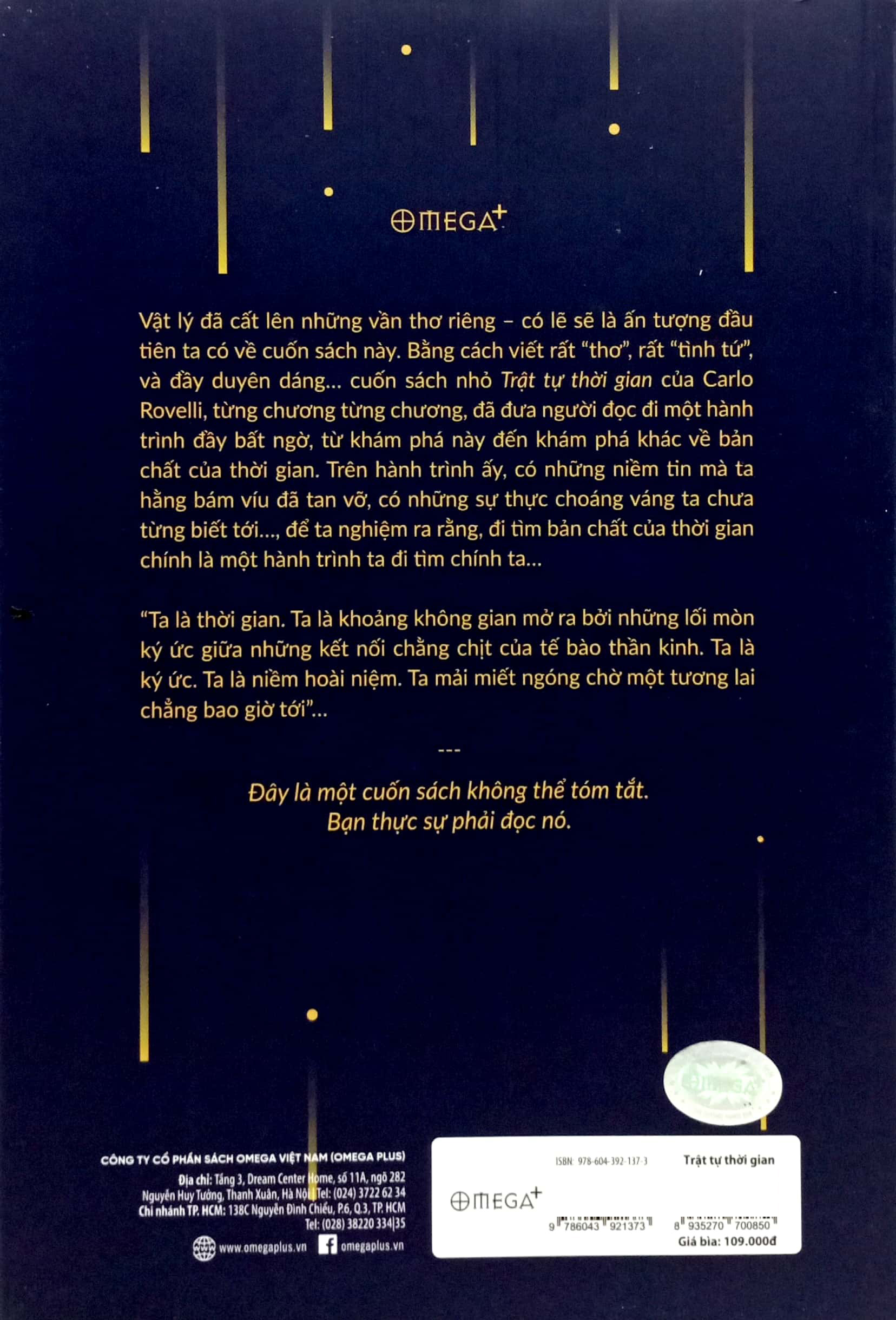 trật tự thời gian - từ nguồn gốc vũ trụ, số phận các hố đen đến bản chất của ý thức - Ảnh 6