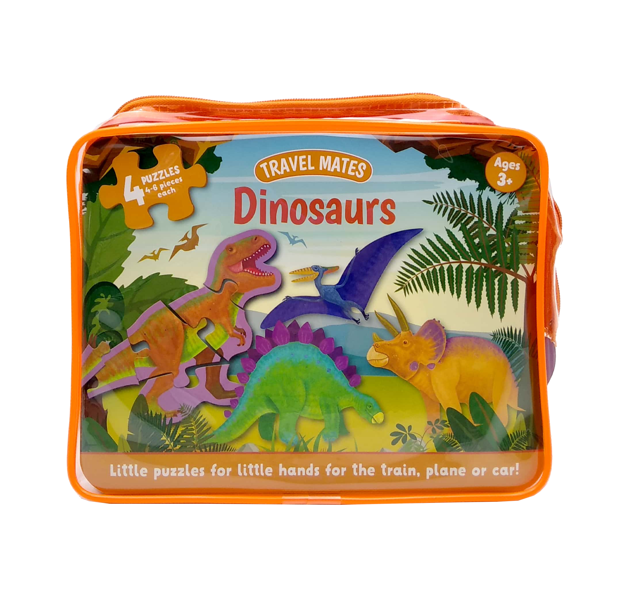 travel mates jigsaws in bag: dinosaur - Ảnh 3