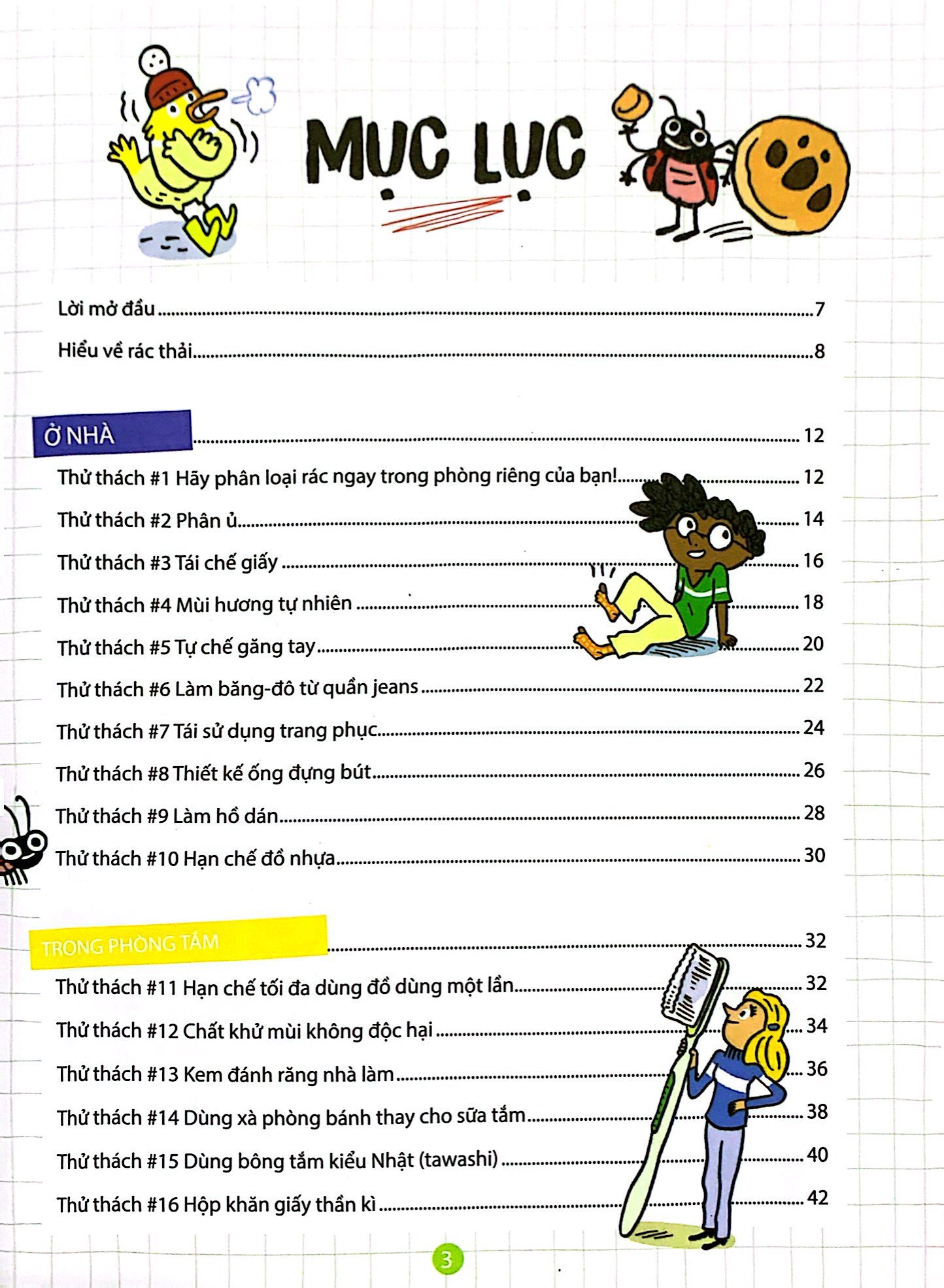 trẻ em bảo vệ hành tinh xanh: 32 thử thách không chất thải - Ảnh 3