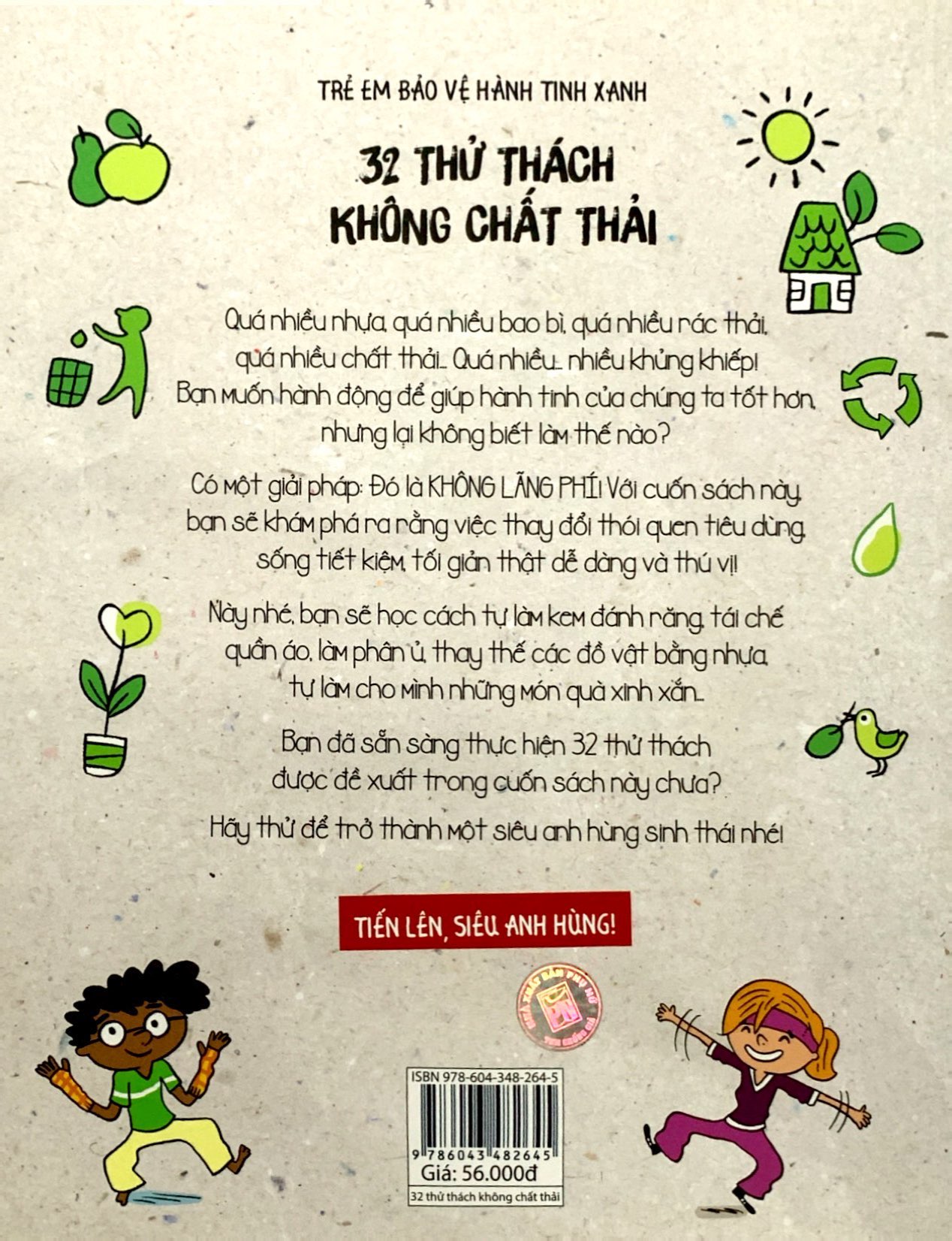 trẻ em bảo vệ hành tinh xanh: 32 thử thách không chất thải - Ảnh 9