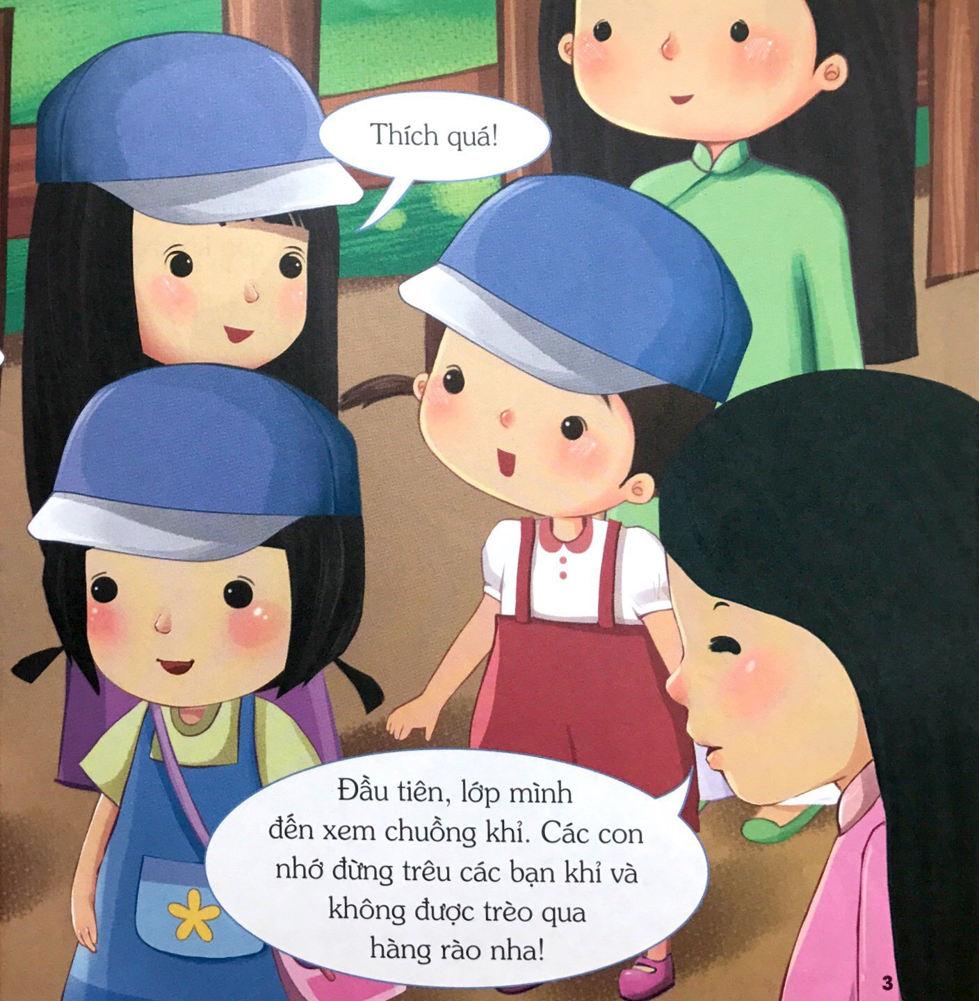 trẻ rèn kỹ năng sống - đi chơi với lớp - Ảnh 4