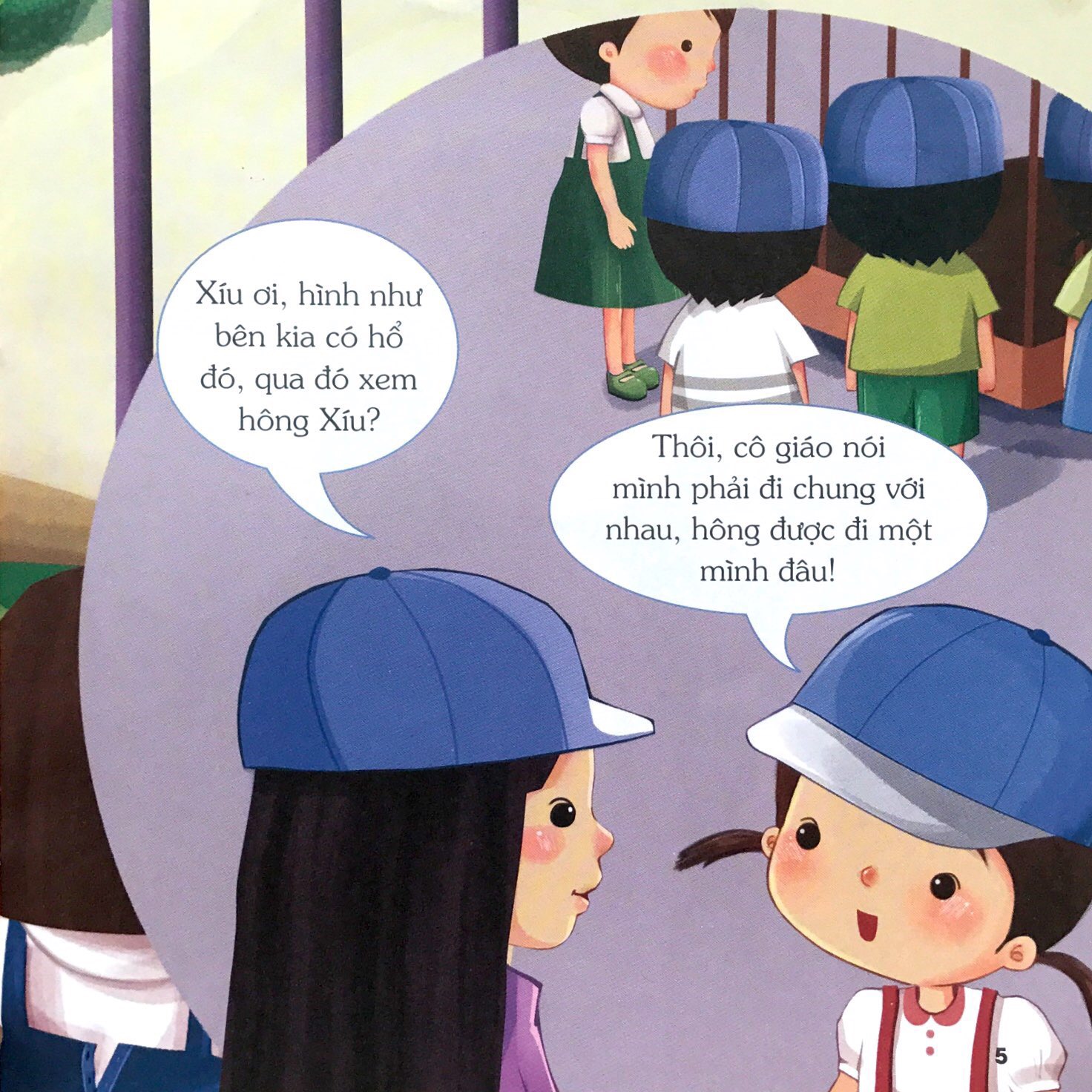 trẻ rèn kỹ năng sống - đi chơi với lớp - Ảnh 6