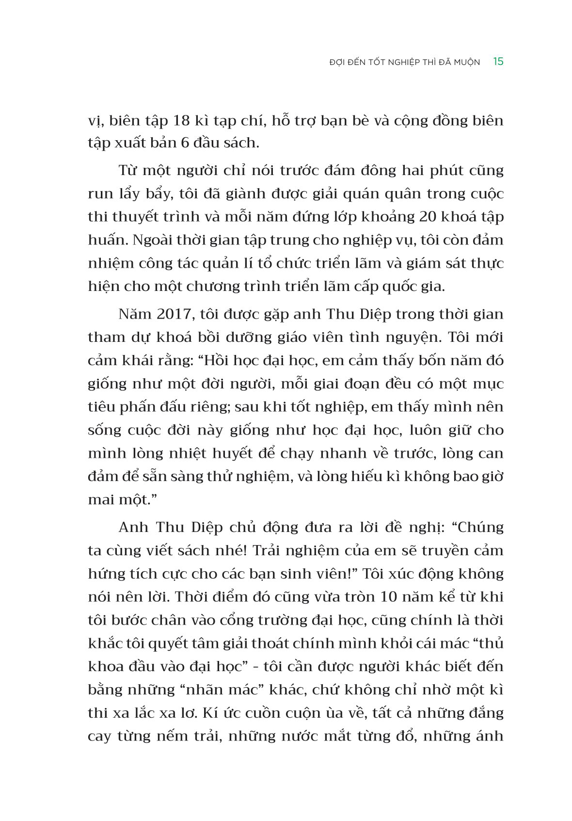 trên đường trưởng thành - đợi đến tốt nghiệp thì đã muộn - cẩm nang phát triển toàn diện của sinh viên đại học - Ảnh 9